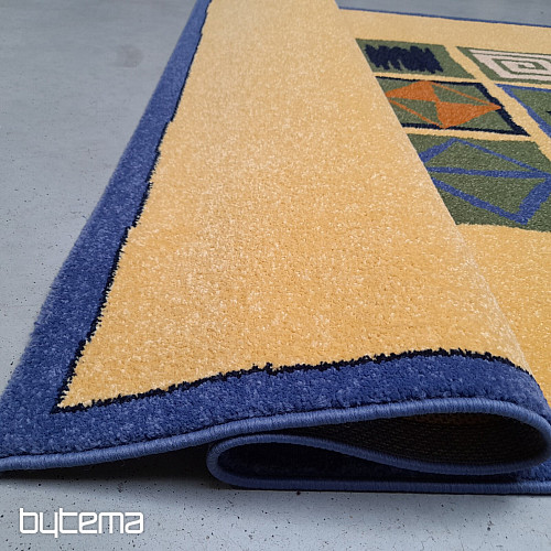 Modern geo piece carpet