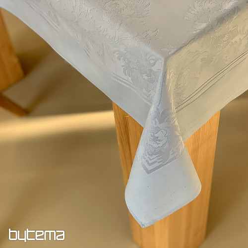 Tablecloth DAMASK terracotta 120x140