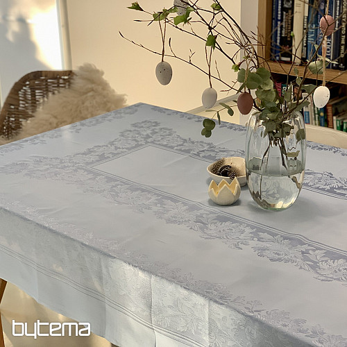 Tablecloth DAMASK terracotta 120x140