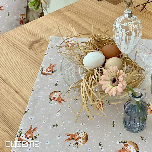 Easter tablecloth and scarf BUNNY NELA