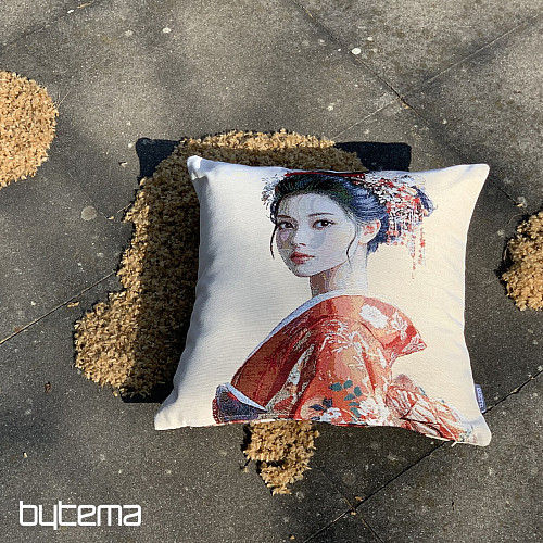 Tapestry pillowcase GEISHA