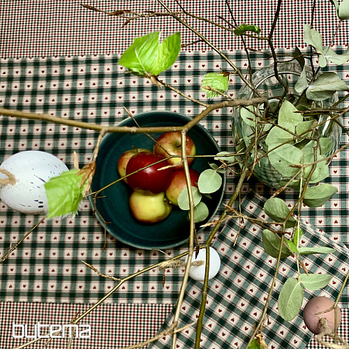 Decorative pillowcase OSLO MINI KÁRO