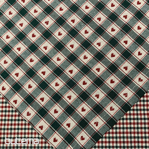 Tablecloth and scarf MAXI CORET green