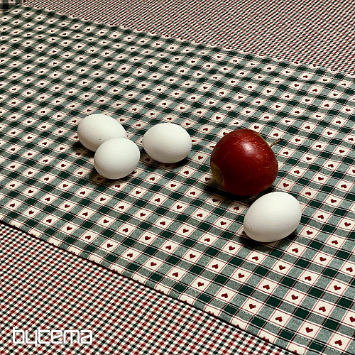 Tablecloth and scarf MAXI CORET green