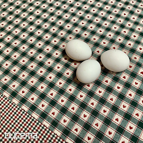 Tablecloth and scarf MAXI CORET green