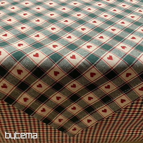 Tablecloth and scarf MAXI CORET green