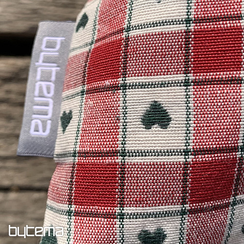 Decorative pillowcase MAXI CORET red