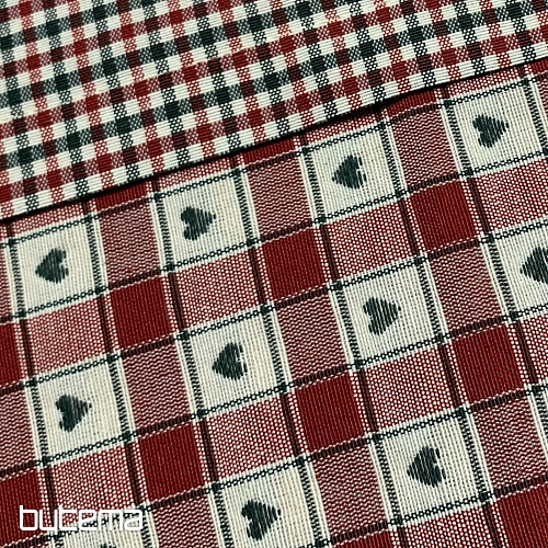 Tablecloth and scarf MAXI CORET red