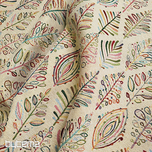 Tapestry fabric FOSIL