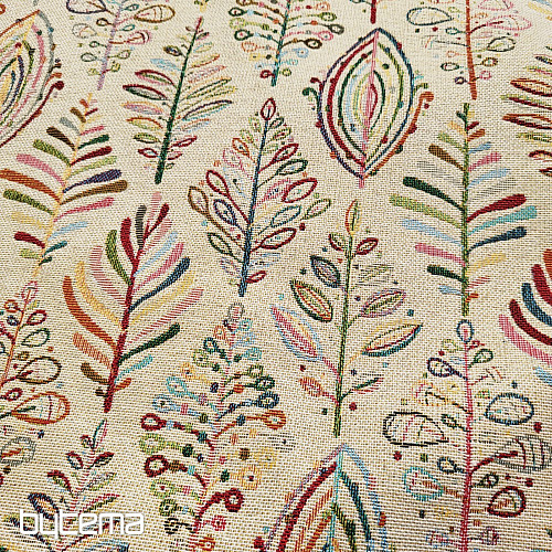 Tapestry fabric FOSIL