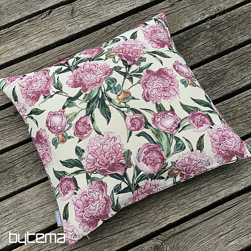 Tapestry pillowcase PEONIES