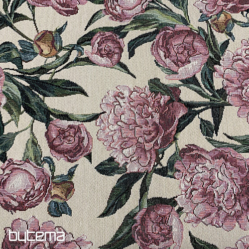 Tablecloth and scarf PEONIES