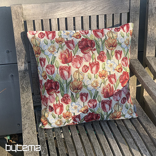 Tapestry pillowcase TULIPS NAOMI