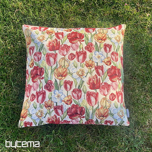 Tapestry pillowcase TULIPS NAOMI