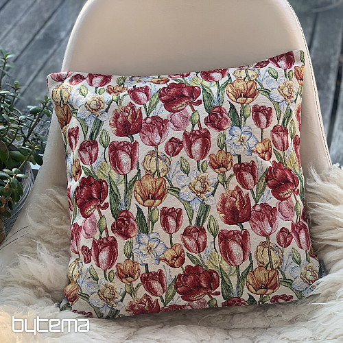 Tapestry pillowcase TULIPS NAOMI