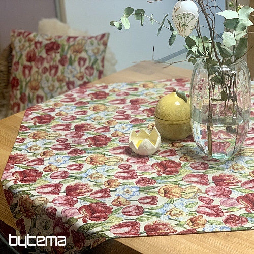 Tapestry pillowcase TULIPS NAOMI