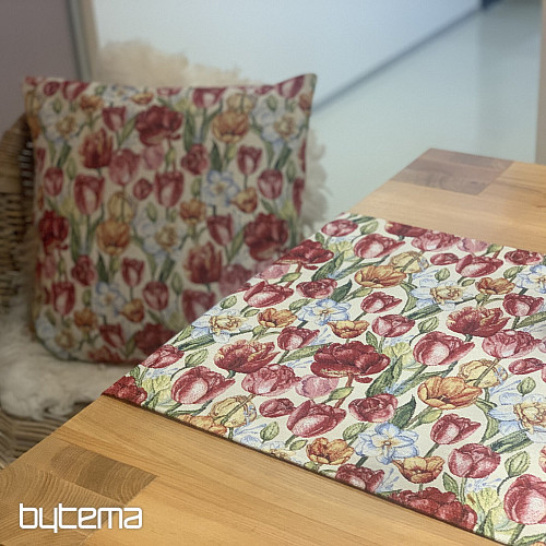 Tapestry pillowcase TULIPS NAOMI