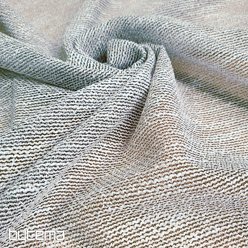 Luxury curtain GERSTER 11882/0870 black and white