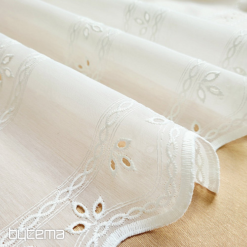 Curtain for stained glass GERSTER 11885 cream