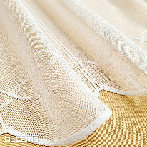 Curtain for stained glass GERSTER 11883 white