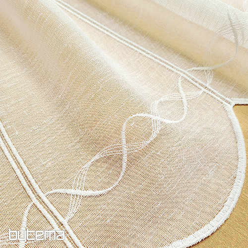 Curtain for stained glass GERSTER 11883 white