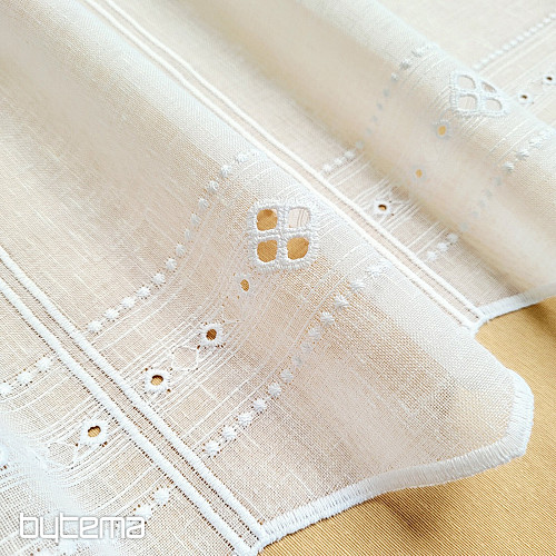 Curtain for stained glass GERSTER 11884 white