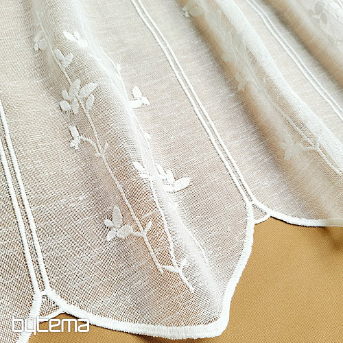 Curtain for stained glass GERSTER 11886 cream