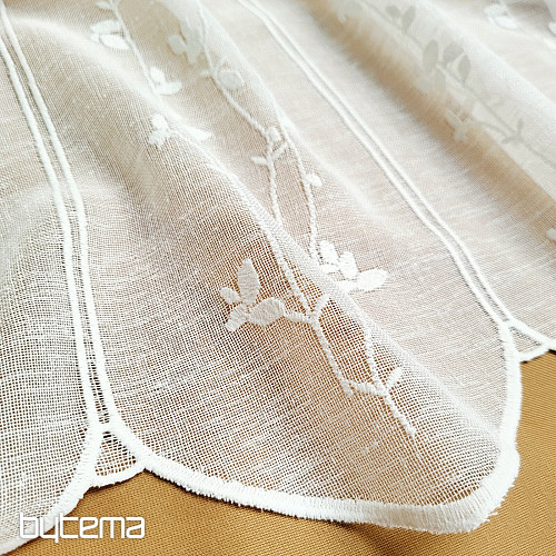 Curtain for stained glass GERSTER 11886 cream