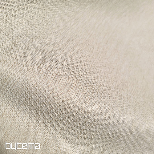 Luxurious monochrome designer decorative fabric GERSTER 7032/0870 BEIGE