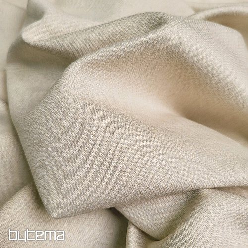 Luxurious monochrome designer decorative fabric GERSTER 7032/0023 BEIGE