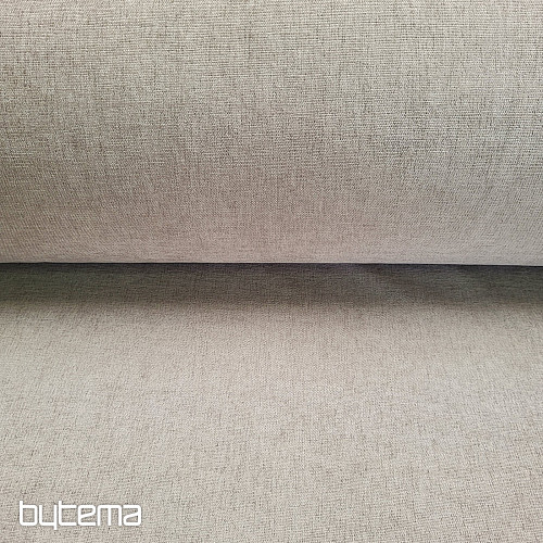 Luxurious monochrome designer decorative fabric GERSTER 77054/0040 LIGHT GREY