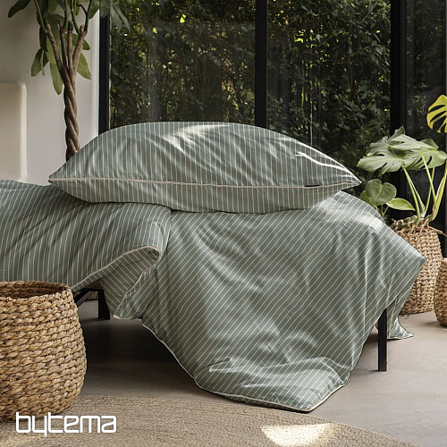 IRISETTE luxury cotton satin TOKIO 8607-30 green