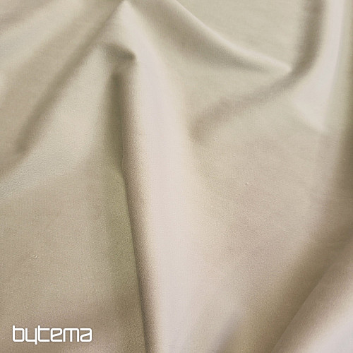 Luxurious monochrome designer decorative fabric GERSTER 77042/0023 light beige