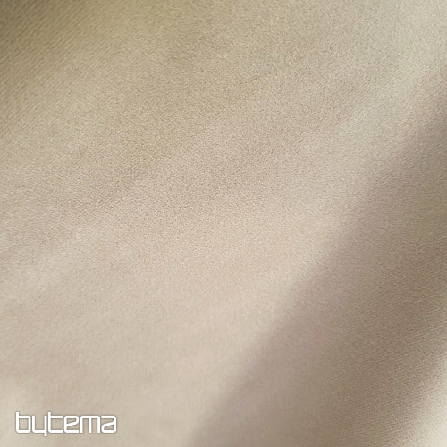 Luxurious monochrome designer decorative fabric GERSTER 77042/0023 light beige