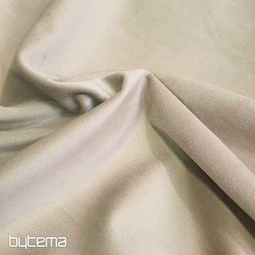 Luxurious monochrome designer decorative fabric GERSTER 77042/0023 light beige