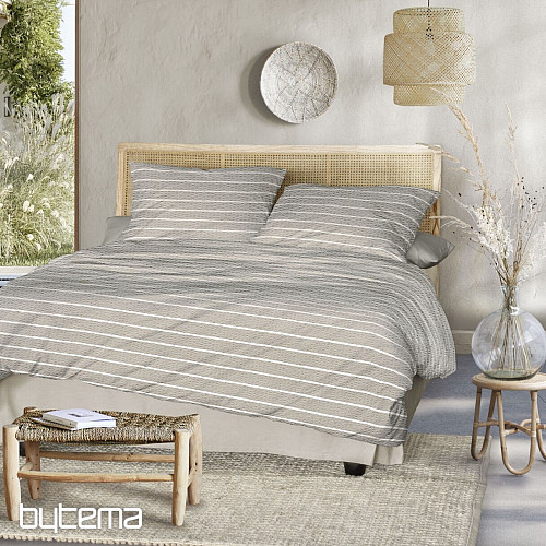 IRISETTE luxury soft crepe EASY 8548-80 Stripes beige