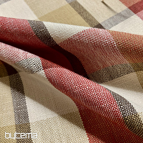 Tablecloth and scarf ATILA RED