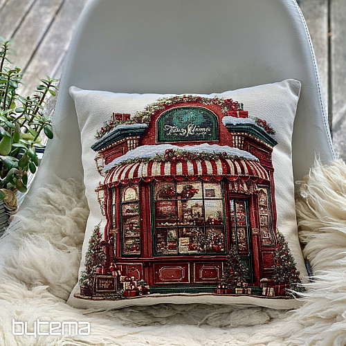 Christmas decorative cover CHRISTMAS SHOP