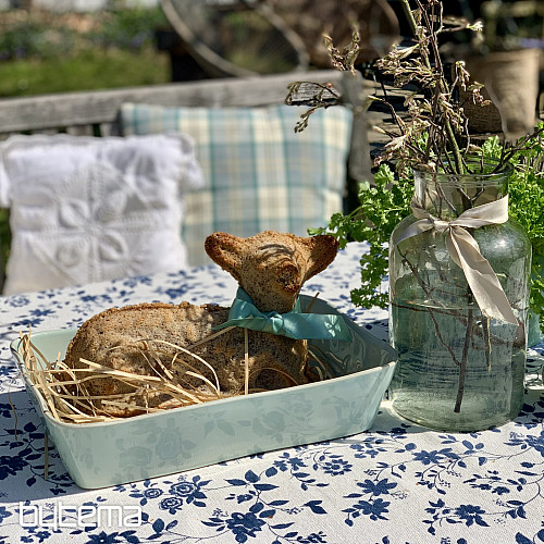 Tablecloth Blue Romance
