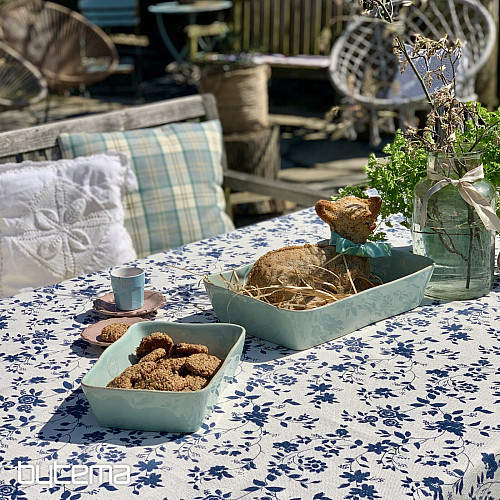 Tablecloth Blue Romance
