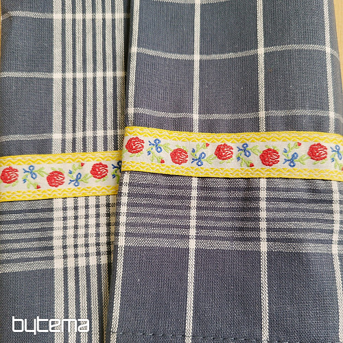 Towels from GRANDMOTHER GREY WITH FLOWERS