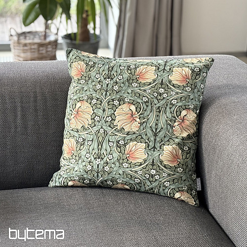 Decorative fabric GOLDEN FLOWERS