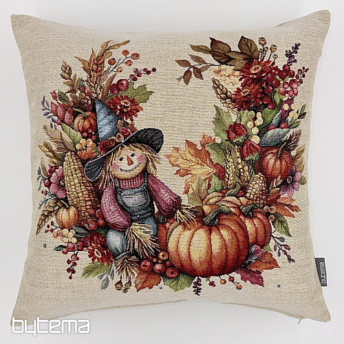 Tapestry pillowcase PUMPKIN AND BUG