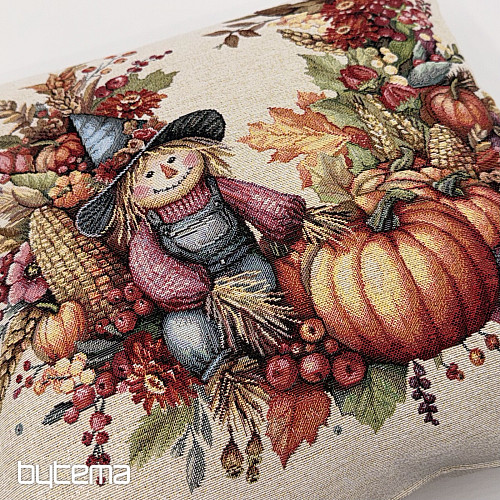 Tapestry pillowcase PUMPKIN AND BUG