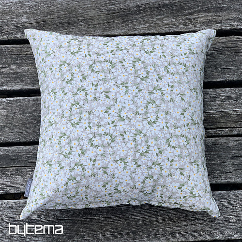 Decorative fabric WHITE FLOWERS