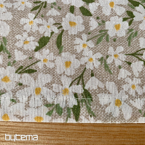 Tablecloth and scarf WHITE FLOWERS