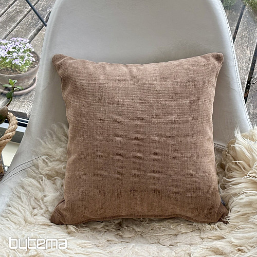 Decorative pillowcase DERBY WALNUT