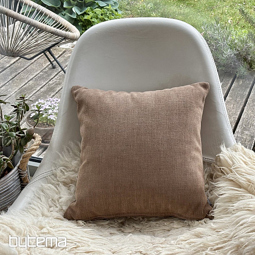 Decorative pillowcase DERBY WALNUT