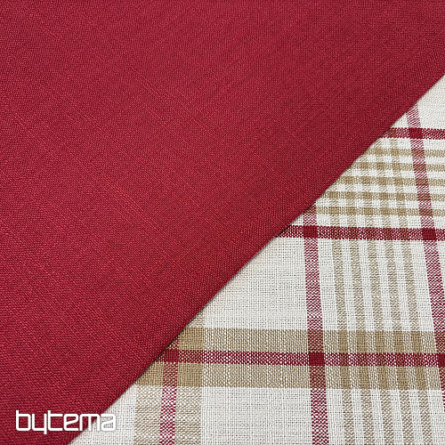 Tablecloth and scarf VALS RED