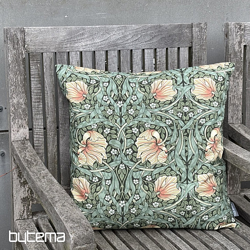 Decorative pillowcase GOLDEN FLOWERS